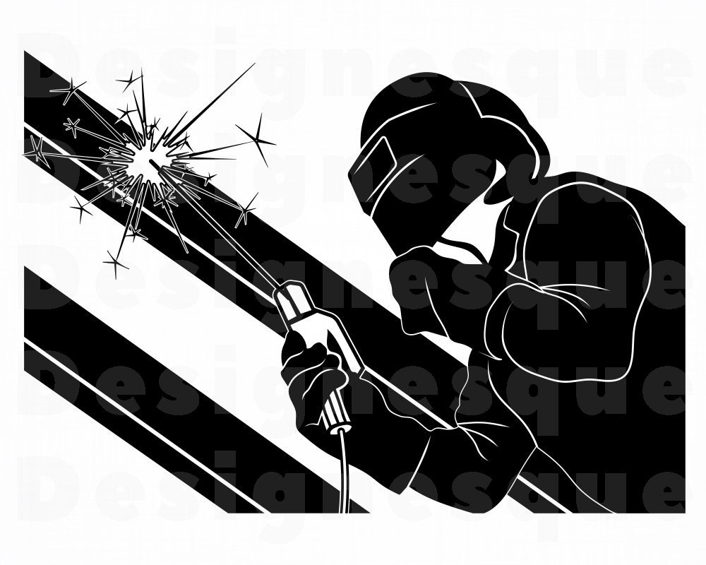 Welder 2 SVG Welder SVG Welding SVG Welder Clipart Welder Etsy