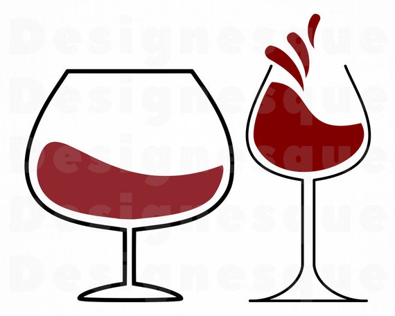 Download Red Wine Svg Wine Svg Wine Glass Svg Red Wine Clipart Red Etsy