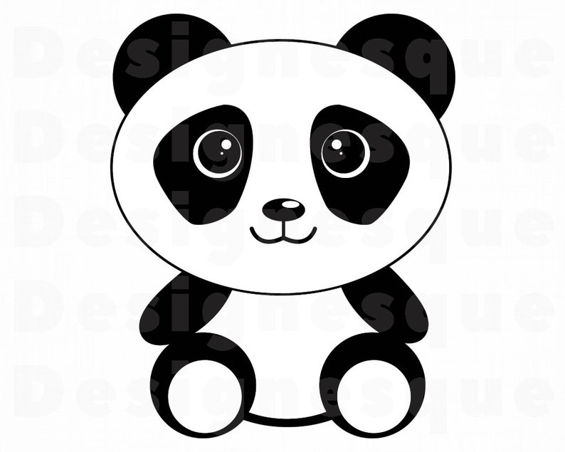 Download Panda SVG Cute Panda SVG Cartoon Panda Svg Panda Clipart ...