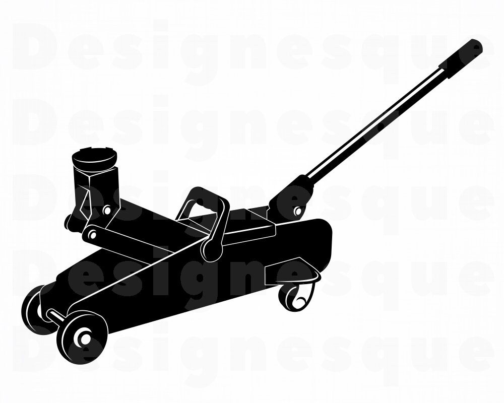Car Lift Jack SVG Car Mechanic Svg Car Lift Jack Clipart Etsy