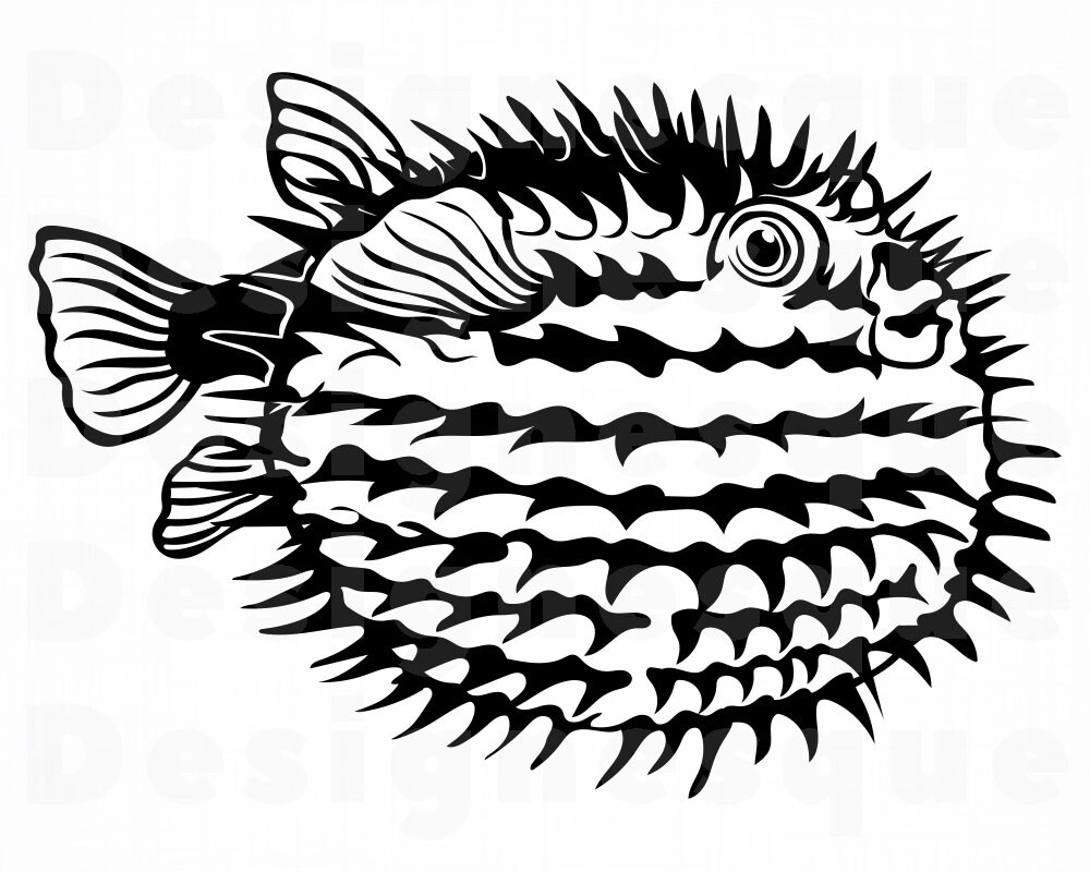 Download Puffer Fish Svg