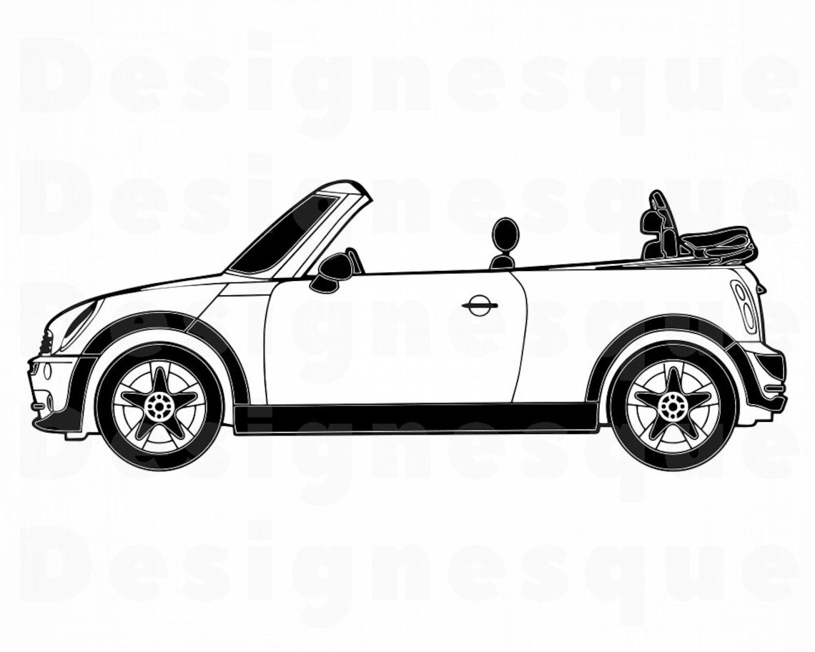 Convertible Car SVG Sports Car Svg Car Clipart Car Files Etsy