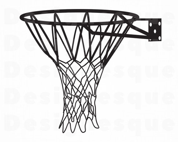 Download Basketball Hoop 3 Svg Basketball Net Svg Basketball Hoop Etsy