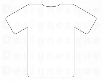 blank shirt template