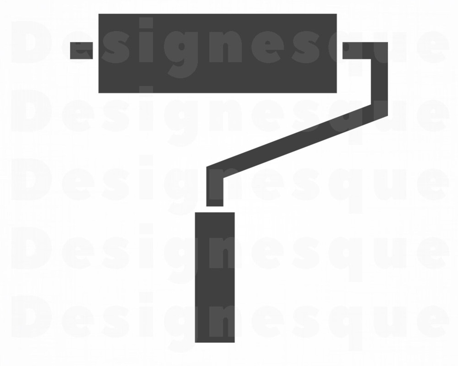 Paint Roller 2 SVG Painting SVG Renovation Paint Roller Etsy