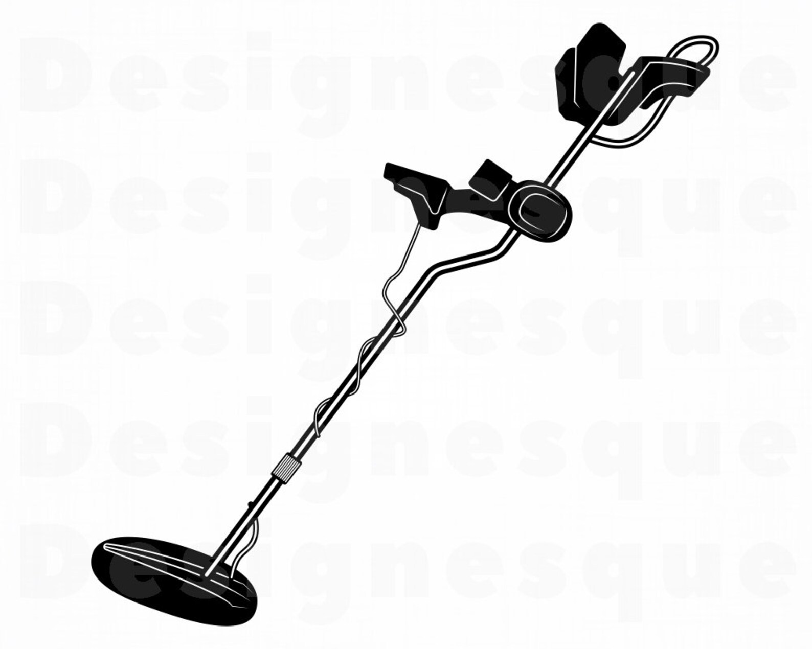 Metal Detector SVG Treasure Hunting Svg Metal Detector Etsy