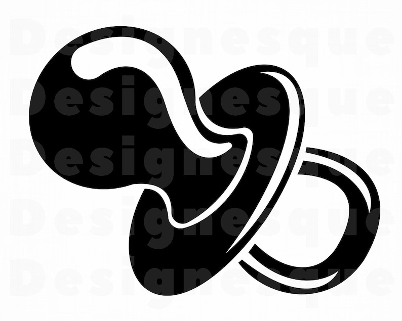 Download Pacifier 2 SVG Pacifier Svg Baby SVG Baby Shower SVG | Etsy