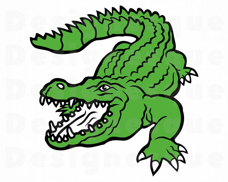 Download Crocodile SVG Alligator Svg Crocodile Clipart Crocodile | Etsy