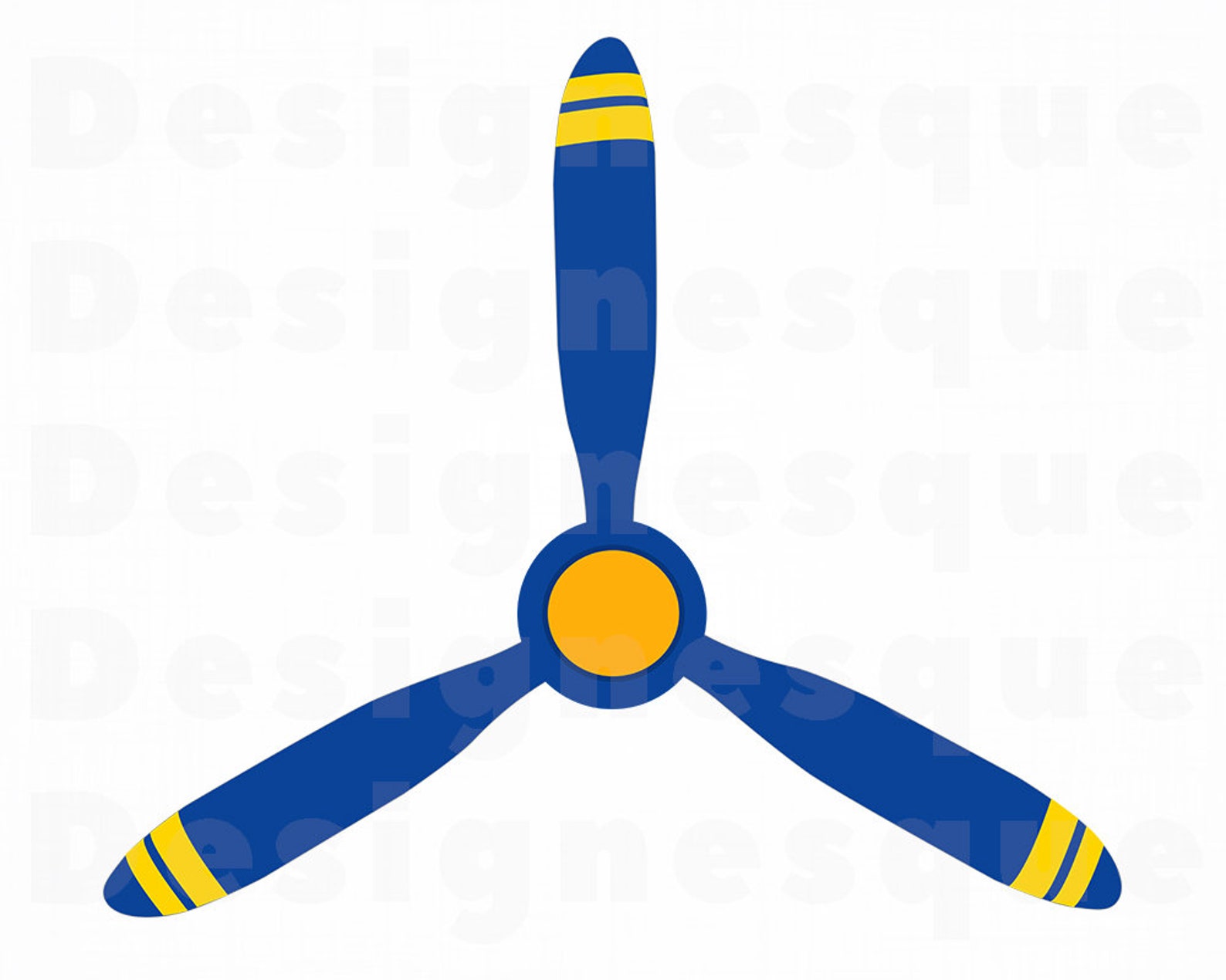 Airplane Propeller SVG