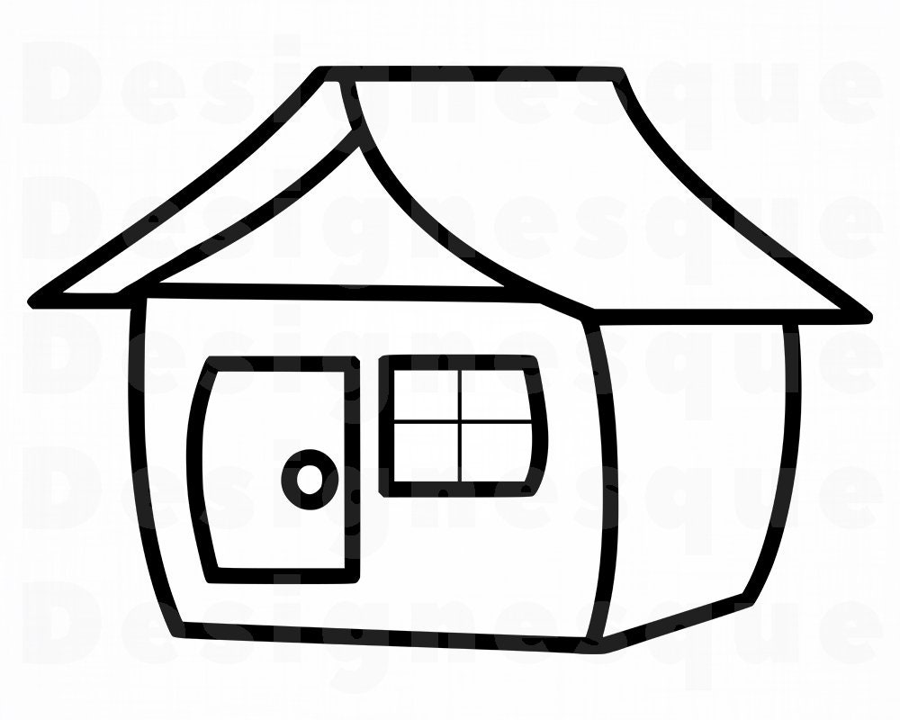 Haus SVG Haus Svg Immobilien Svg Haus Clipart Haus-Dateien ...