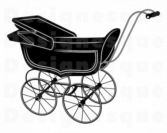 Stroller 2 Svg Stroller Carriage Svg Baby Carriage Svg Etsy