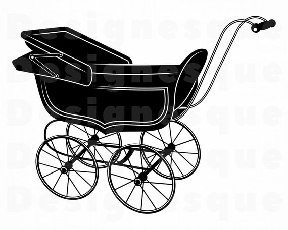 Stroller 2 Svg Stroller Carriage Svg Baby Carriage Svg Etsy