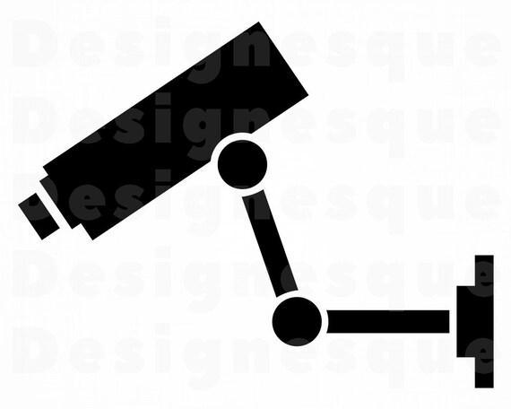 Security Camera Svg Cctv Camera Svg Security Camera Clipart Etsy