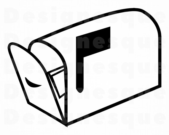 Download Opened Mailbox Svg Mailbox Svg Mail Svg Mailbox Clipart Etsy