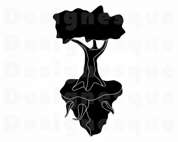 Download Tree With Roots 4 Svg Family Tree Svg Tree With Roots Etsy