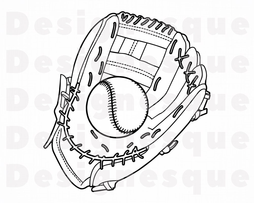 Baseball Mitt Template Baseball Mitt Template