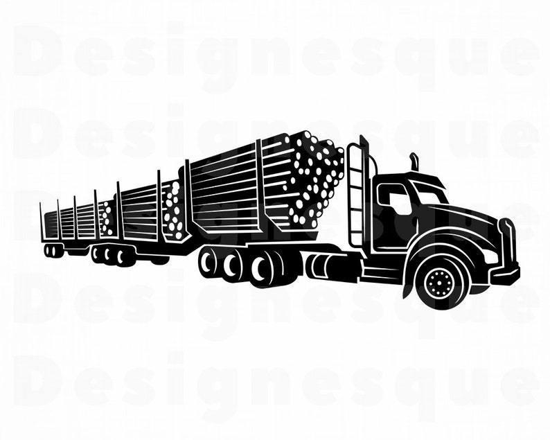 Free Free 154 Log Truck Svg SVG PNG EPS DXF File