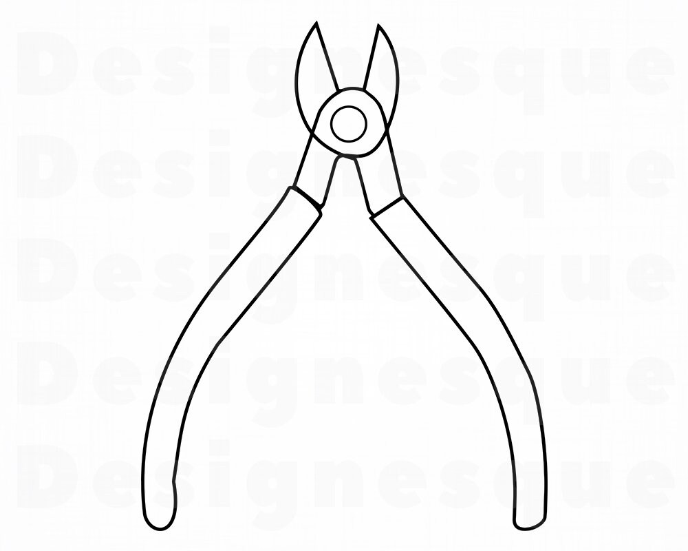 Wire Cutter 2 SVG Handyman Svg Tools SVG Wire Cutter Etsy