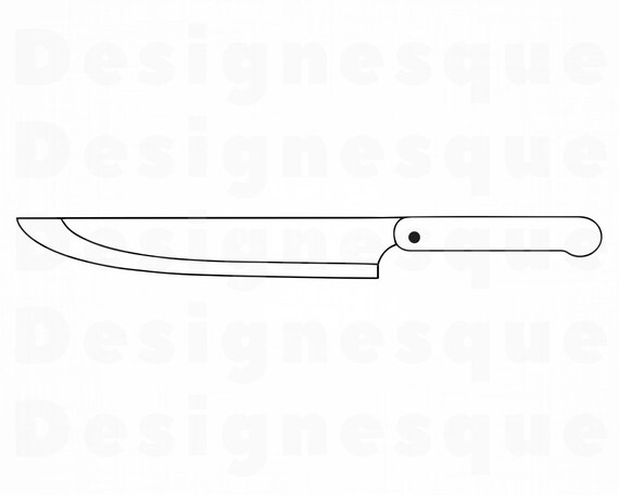 Chef Knife Outline