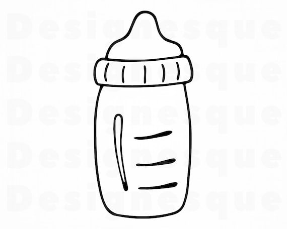 Download Baby Bottle 6 SVG Baby Bottle Svg Baby Bottle Clipart Baby | Etsy