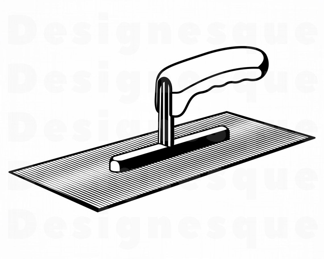 Plastering Trowel SVG Contractor Svg Construction Tools Svg Etsy