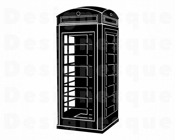 London Phone Booth Svg Phone Booth Svg Phone Booth Clipart Etsy