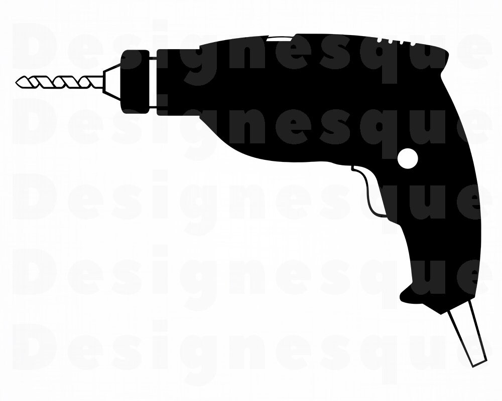 Drill SVG Handyman Svg Drill Clipart Drill Files for Etsy