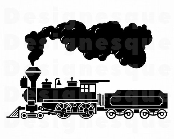 Download Steam Train 7 Svg Train Svg Steam Engine Svg Locomotive Etsy