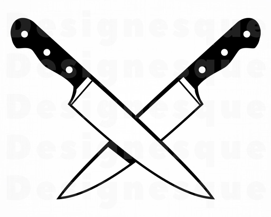 Knife Logo Svg Knife SVG Chef Svg Cook Svg Knife Clipart Etsy