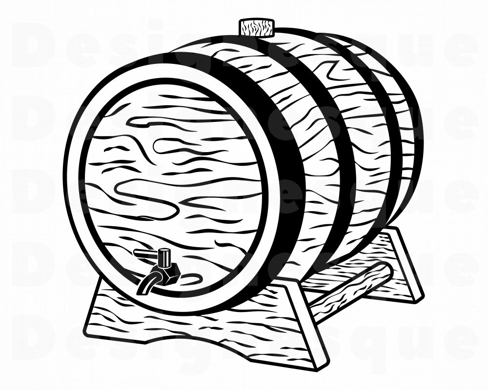 Beer Barrel Svg Barrel Clipart Png Wine Barrel Svg Barrel 2 SVG Barrel