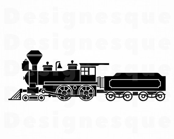 10 Svg Zug Zug Svg Dampfmaschine Lokomotive Zug Clipart Etsy