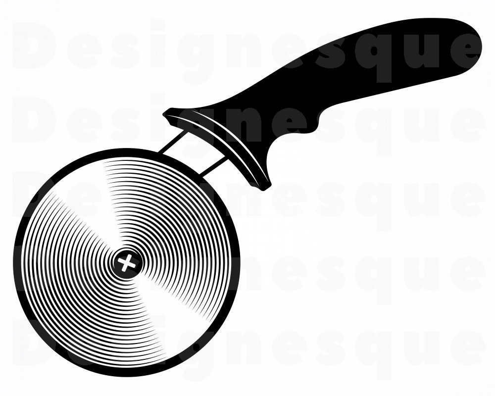Pizza Cutter 2 SVG Pizza SVG Pizza Wheel SVG Pizza Cutter Etsy