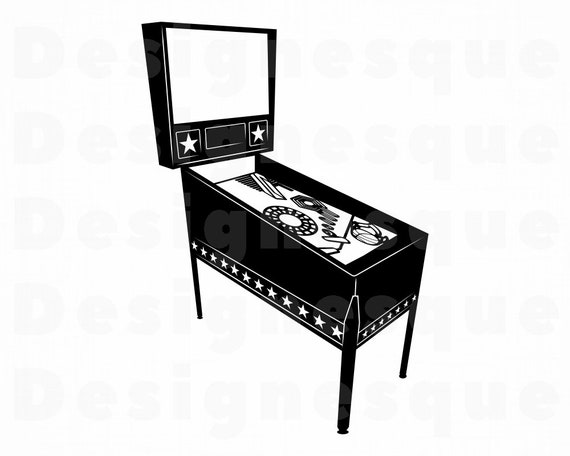 Image result for pinball machine silhouette