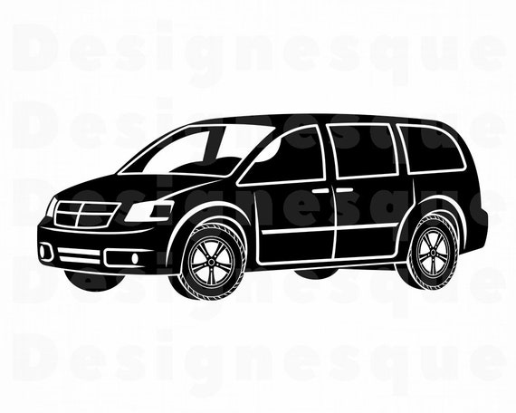 Download Minivan Svg Family Car Svg Minivan Clipart Minivan Files Etsy