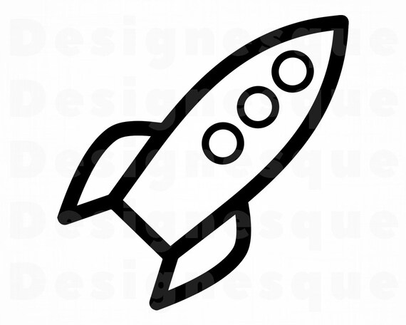 Download Rocket Ship 2 Svg Spaceship Svg Rocket Ship Svg Rocketship Etsy