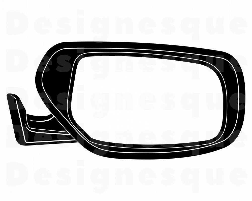 Car Side Mirror SVG Car Mirror Svg Car Side Mirror Clipart Etsy