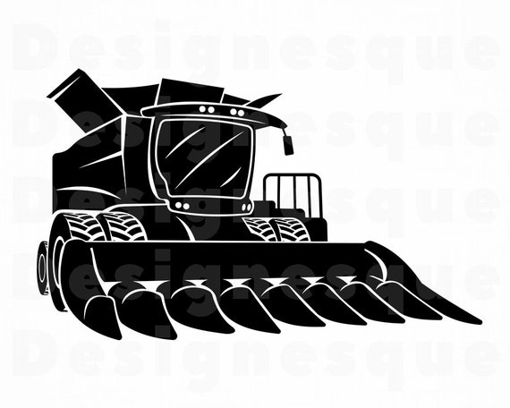 Download Corn Head SVG Corn Header Svg Combine Harvester SVG ...