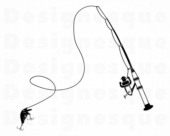 Free Free 53 Silhouette Bent Fishing Pole Svg SVG PNG EPS DXF File