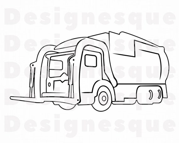 Free Free 257 Garbage Truck Svg SVG PNG EPS DXF File