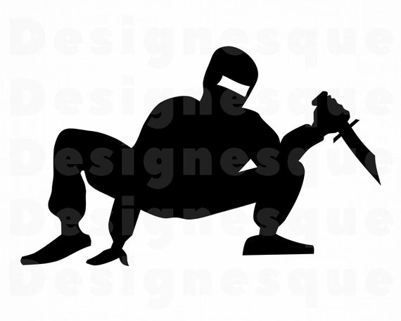 Download Ninja Svg Ninja Clipart Ninja Files For Cricut Ninja Cut Etsy