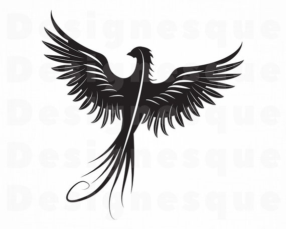 Phoenix SVG Phoenix Bird Svg Phoenix Clipart Phoenix Files | Etsy UK