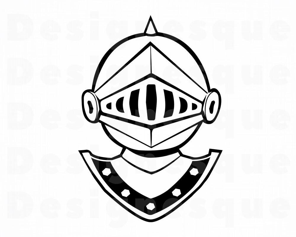 Download Knight Helmet Svg Knight Svg Armor Svg Warrior Svg Knight Etsy