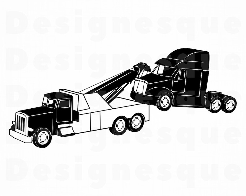 Free Free 260 Rollback Tow Truck Svg SVG PNG EPS DXF File