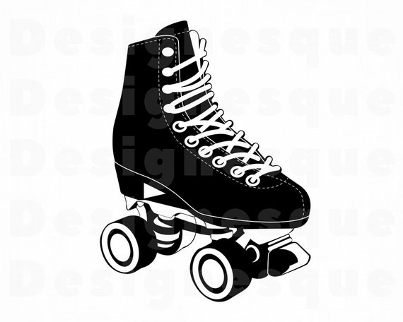 Download Roller Skates 2 Svg Roller Skating Svg Roller Skates Etsy