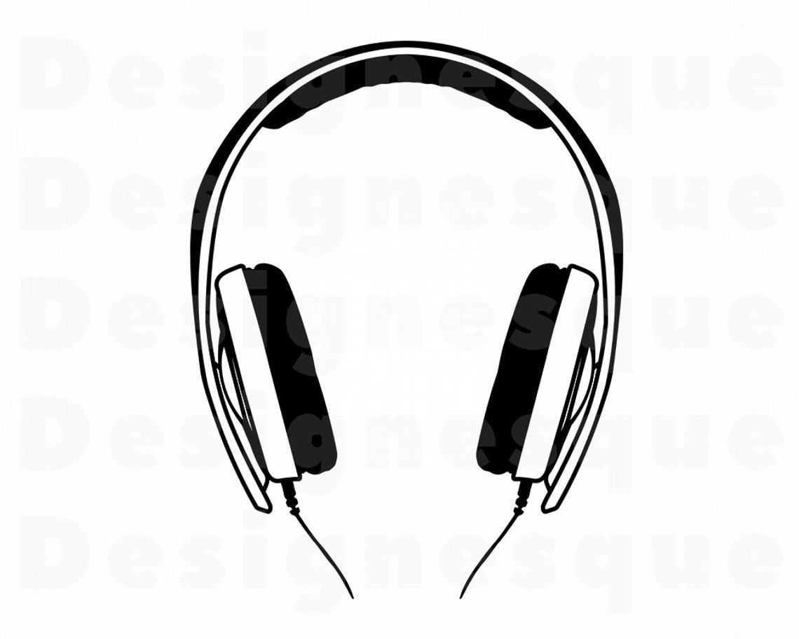 Headphones 5 SVG Headphones SVG Headset Svg Headphones Etsy