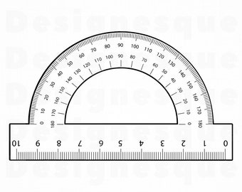 protractor clipart etsy