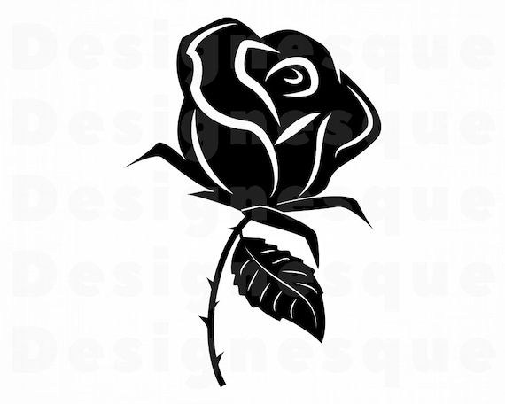 Free Free 137 Flower Svg Black And White SVG PNG EPS DXF File