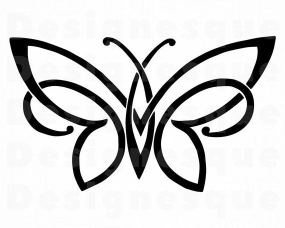 Free Free 182 Butterfly Svg Outline SVG PNG EPS DXF File