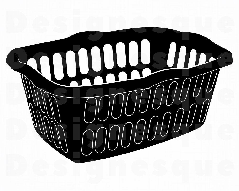 Laundry Basket 3 SVG Laundry Svg Laundry Clipart Laundry Etsy