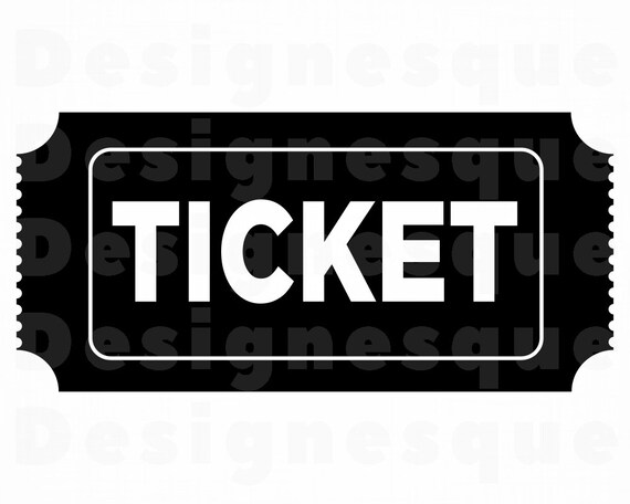 Ticket SVG Raffle Svg Prize Svg Party Svg Ticket Clipart | Etsy